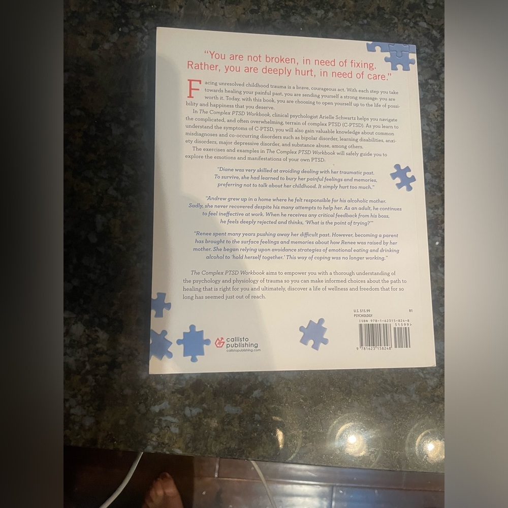 Complex PTSD Self-Help Workbook - Picture 3 of 3